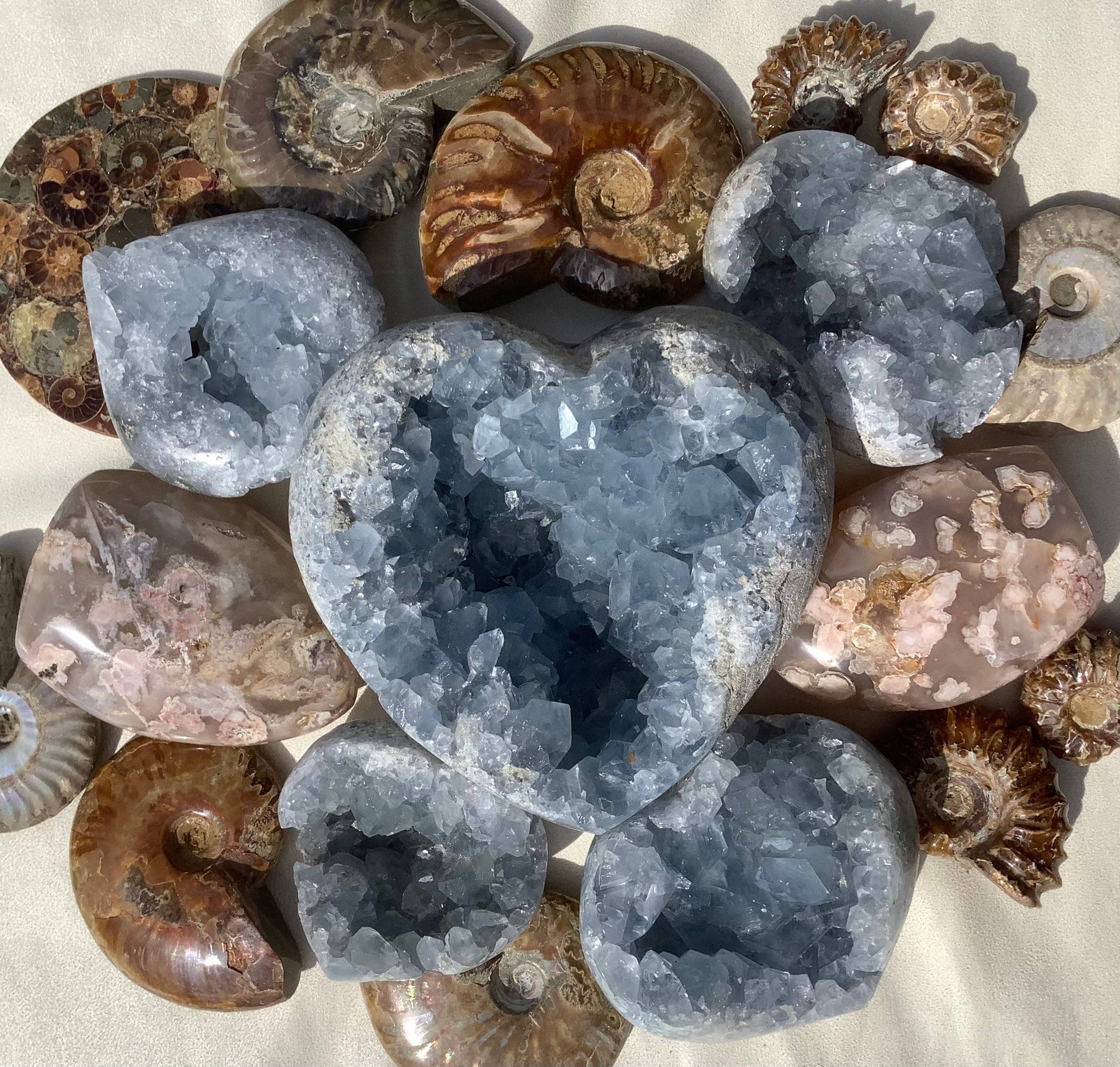 crystals at the south of england mineral show